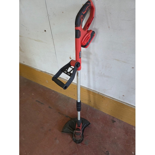 388 - Bamse Cordless Grass Trimmer with Battery Pack and Charger working Order