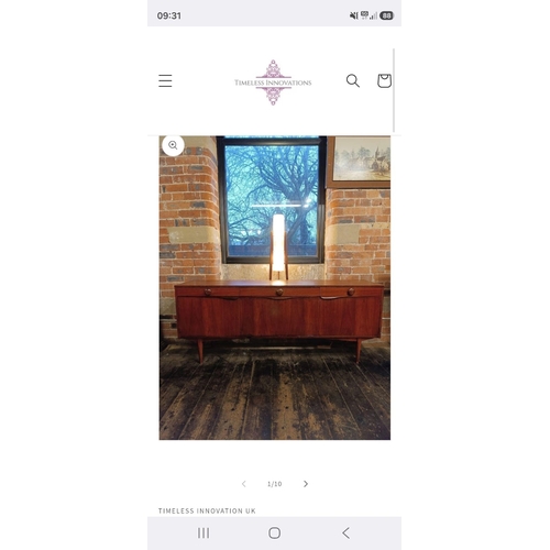 396 - A British Mid-Century Teak Sideboard by Elliotts of Newbury