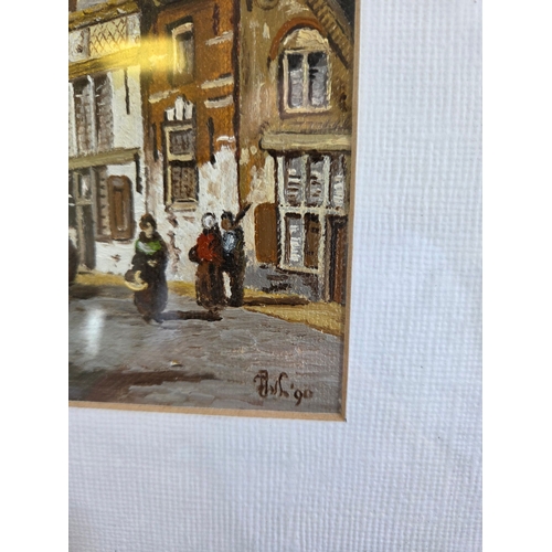 400 - Pieter Cornelis Steenhouwer (1896-1972), Dutch Street Scene