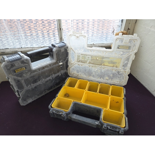 401 - A Pair of Stanley FatMax Professional Small Parts Organiser Toolboxes