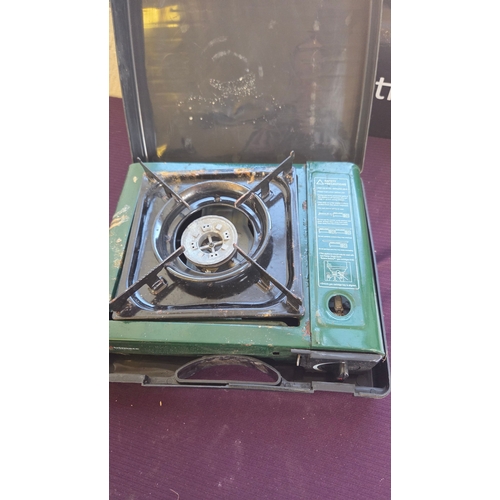 97 - Kampa Single-Burner Portable Butane Camping Stove