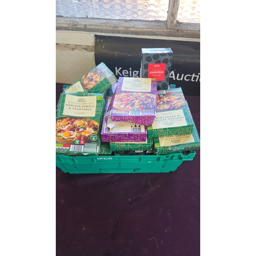 99 - An Assortment of Aldi and Gousto Meal Kits and Food Items