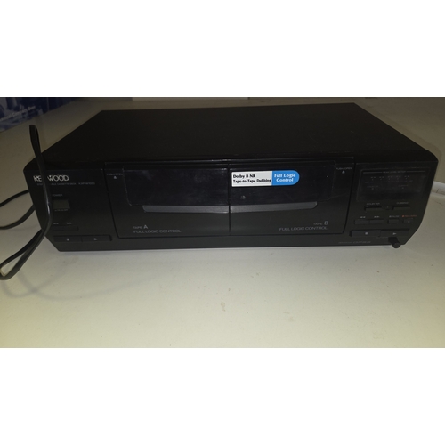 182 - Kenwood KXF-W1030 Stereo Double Cassette Deck