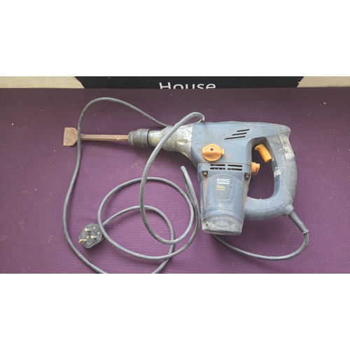 189 - Mac Allister COD1500WRH 1500W Rotary Hammer Drill powers on