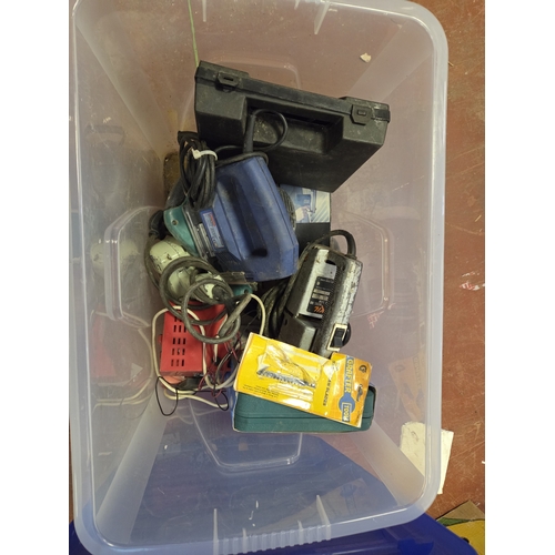 197 - A Collection of Portable Power Tools and Accessories in Working Order