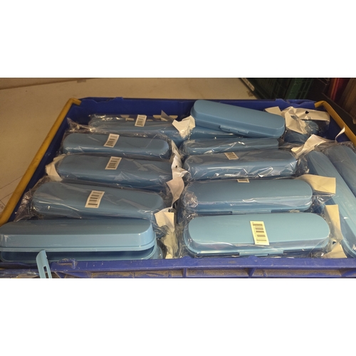 227 - Box of Plastic Hardshell Cases