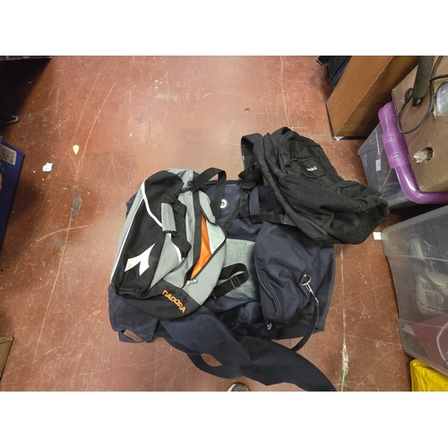 229 - Three Sports and Travel Bags including Diadora