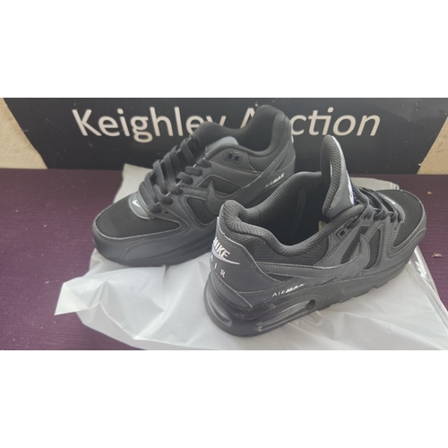 230 - A Pair of Nike Air Max Command Triple Black Trainers Size 7
