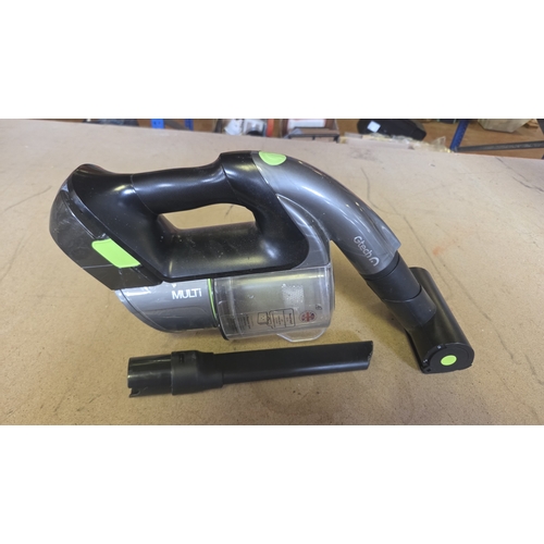 253 - Gtech Multi Cordless Handheld Vacuum Cleaner with Accessories working order