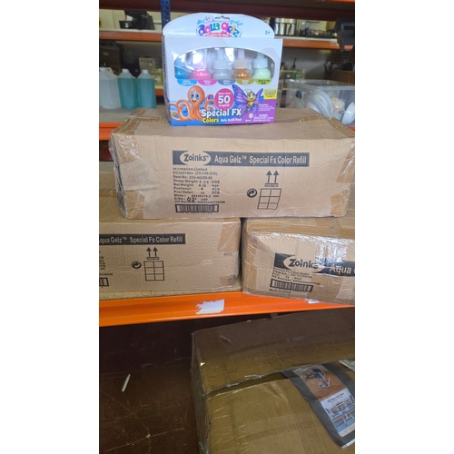 267 - 36 Zoinks Aqua Gelz Special FX Colour Refill Packs