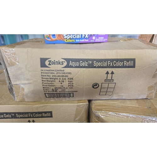 267 - 36 Zoinks Aqua Gelz Special FX Colour Refill Packs