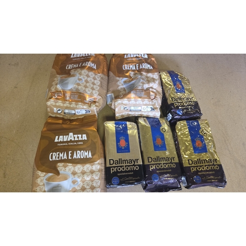 272 - A Collection of Lavazza and Dallmayr Whole Bean Coffee