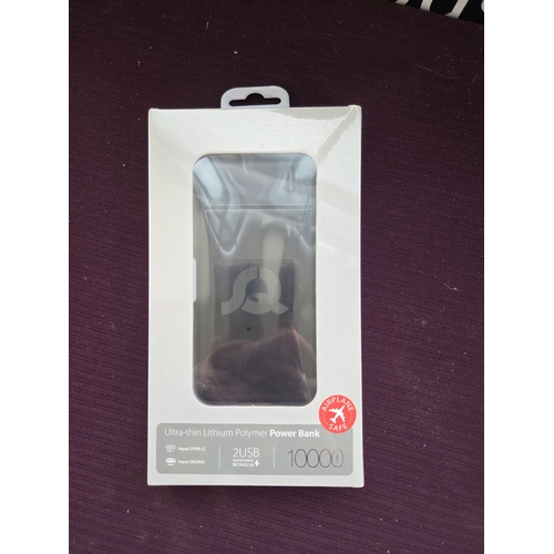 276 - Ultra-thin 10,000mAh Lithium Polymer Power Bank in Original Packaging
