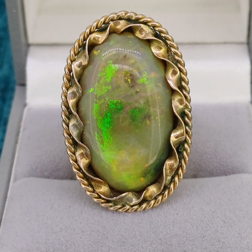 37 - Opal Ring
- Late Georgine / Early Victorian
- Yellow Gold
- 7.7g