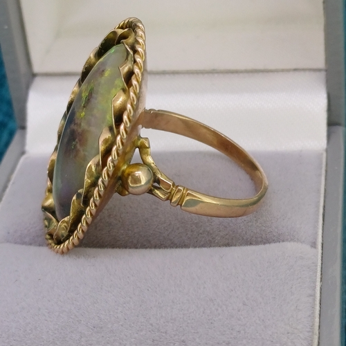 37 - Opal Ring
- Late Georgine / Early Victorian
- Yellow Gold
- 7.7g