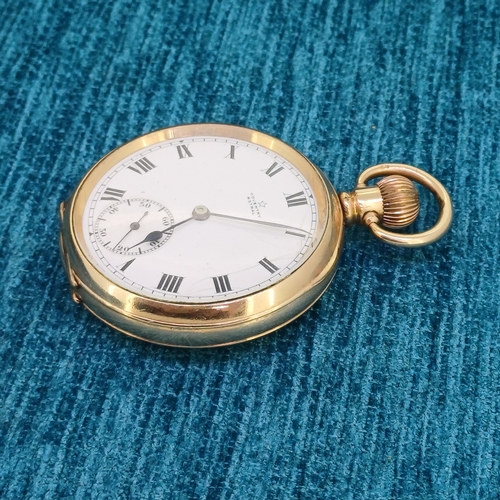 47 - Coventry Astral Pocket Watch Gold Plated