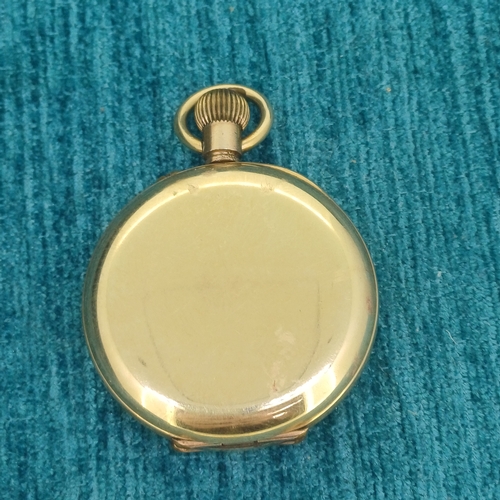 57 - Half Hunter Gold Plated Pocket Watch
- 49.7g