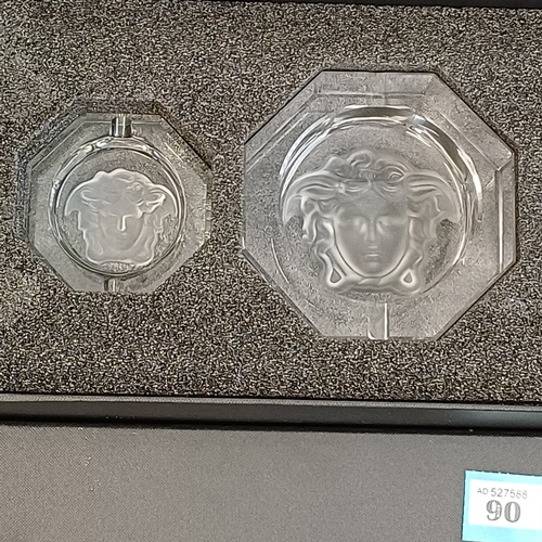 90 - Versace Set of Three Ash Trays
1980's Kitch