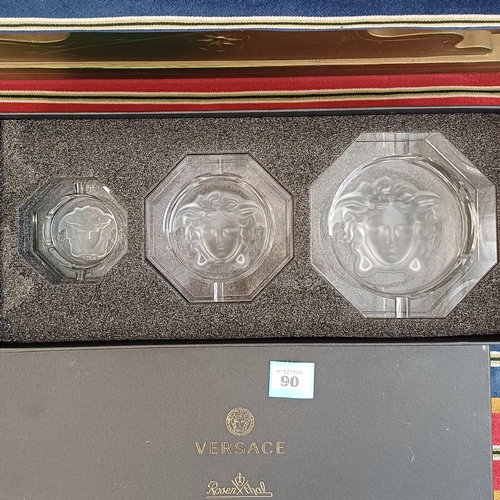 90 - Versace Set of Three Ash Trays
1980's Kitch