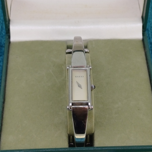 101 - Ladies Gucci Watch 
Circa 1970's