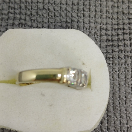 13 - Moissanite Half Eternity Ring
- 9 ct Gold
- 2.07g
Size: J