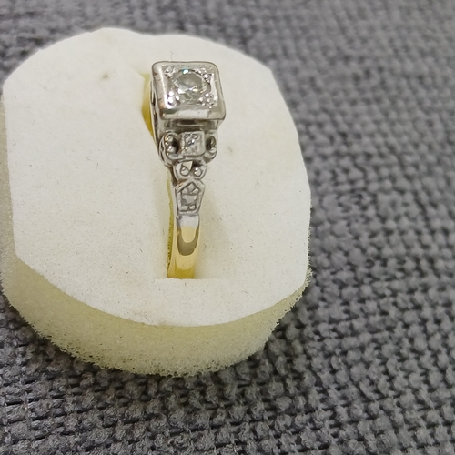 54 - 1930's Diamond Ring
- 18ct
- 3.8g
Size: O