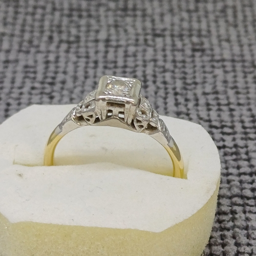 54 - 1930's Diamond Ring
- 18ct
- 3.8g
Size: O