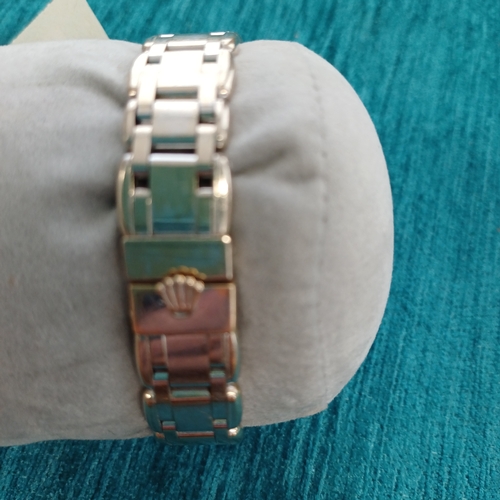 70 - Here we have a stunning Ladies Rolex with a Stainless Steel Bracelet, with 18ct White Gold Face and ... 