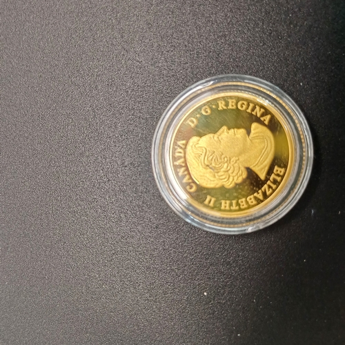 99 - Canadian Sovereign Coin 99.99 ct fine gold Special Edition.  With Certificate