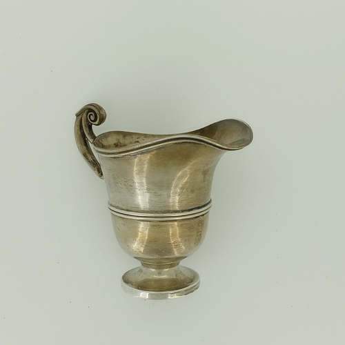 1 - Silver Sauce Boat/Cream Jug. 
- Weight 49 g
- Circa 930's