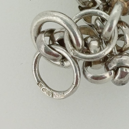 6 - Silver Chain with T Bar 
- weight 19 g