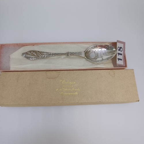 118 - Silver Spoon, possibly a Christening Spoon