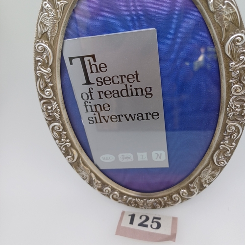 125 - This is a Lovey Silver Picture Frame