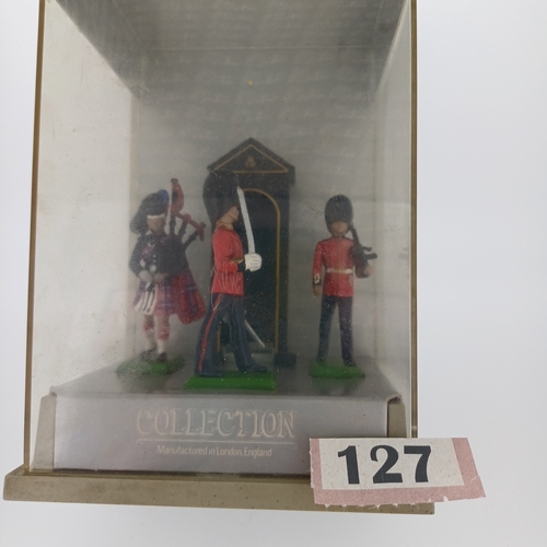 127 - Lead Figures.  This is a lovely boxed set of Guards