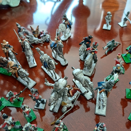 128 - This is a large collection of lead figures covering various eras