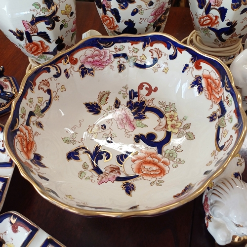 138 - This is a large selection of Mason's Ironstone Ware in the 