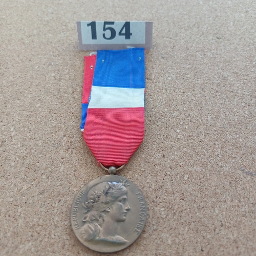 154 - Set of 5 Mixed Medals