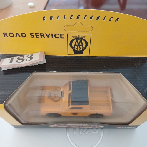 183 - AA Road Service Collection by Corgi.  
Patrol Service Pick Up Truck