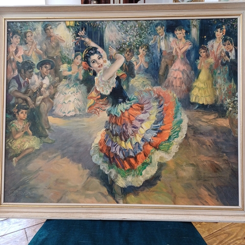 225 - 1960's Old Gitanna Original Print