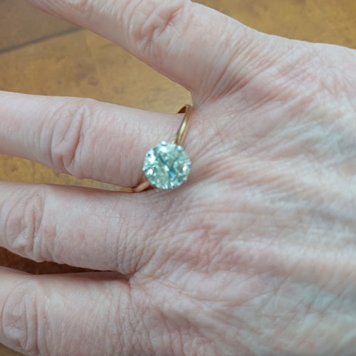 38 - My word this is the third Ladies Natural Solitaire 
Diamond Ring we have had in as many Auctions.
- ... 