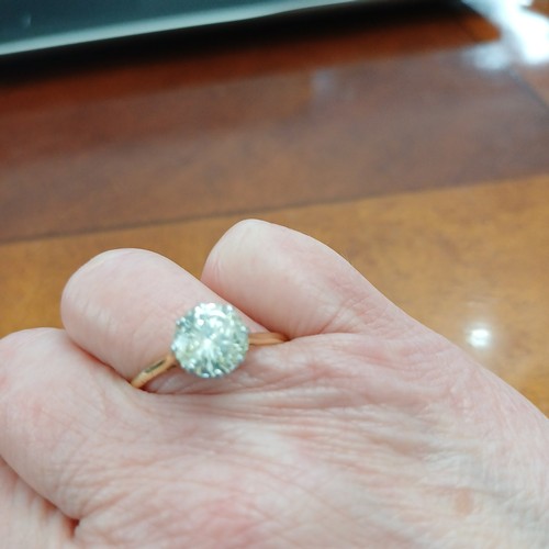 38 - My word this is the third Ladies Natural Solitaire 
Diamond Ring we have had in as many Auctions.
- ... 