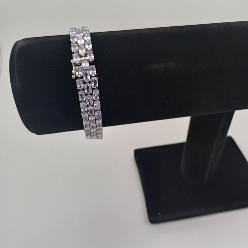 16 - Diamante Style Bracelet.  Very eye catching but please note that there are two stones missing