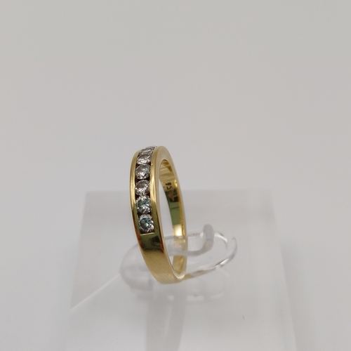 24 - Diamond Eternity Ring this is a really lovely ring and the diamonds are lively
- 18ct yellow gold
- ... 