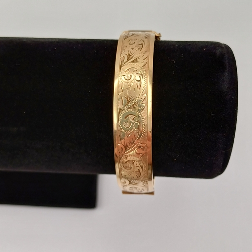 35 - Here we have a 1/5th Gold Bangle
- weight 29.3g