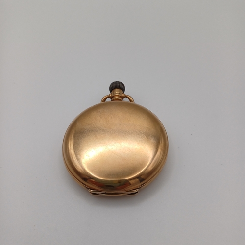 70 - Pocket Watch in 9ct Gold weighing 95g