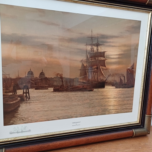 82 - Rodney Charman print of 'Greenwich'