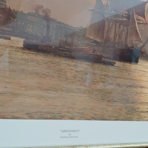 82 - Rodney Charman print of 'Greenwich'