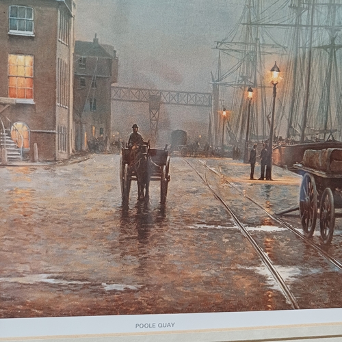 83 - Rodney Charman print of Poole Quay