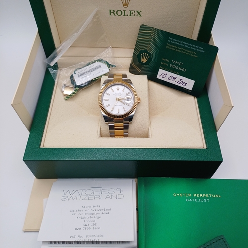 113 - Rolex Oyster Perpetual Datejust Gent's Watch.  A really lovely watch in very good working order.  Al... 