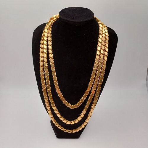 69 - A Stunning Guard Chain
- 18ct yellow gold
- weight 70.46g